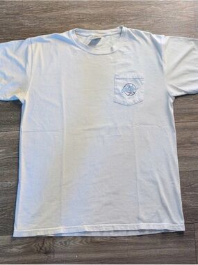 White Pocket UNC Old Row Comfort Colors